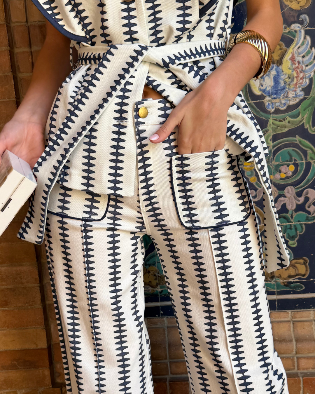 Valeria | Pantalón Wideleg De Talle Alto