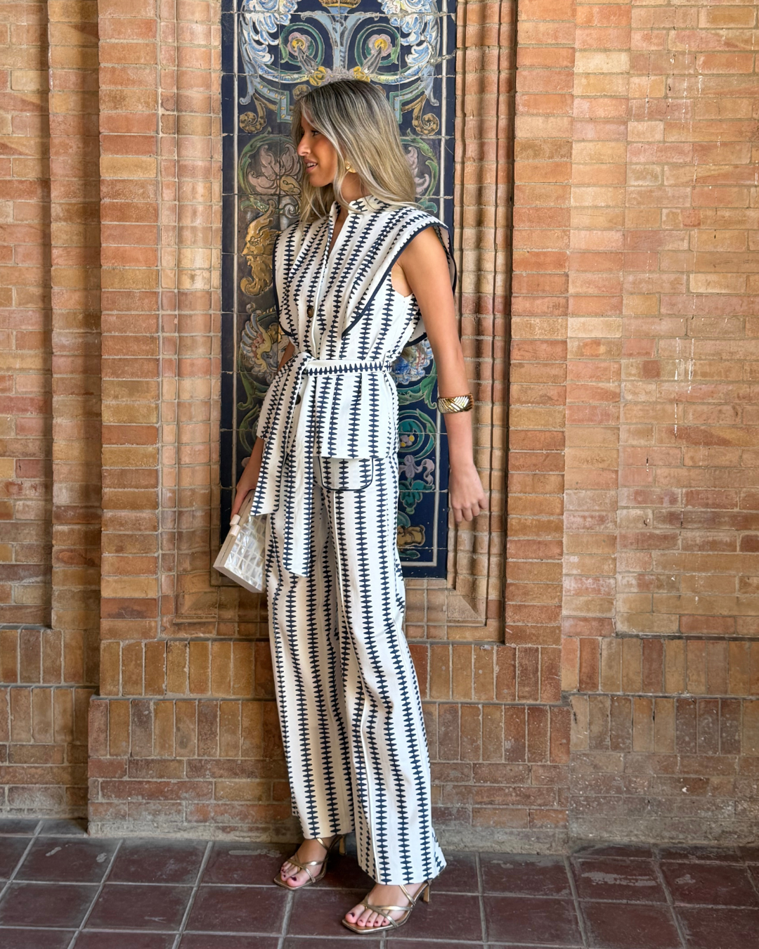 Valeria | Pantalón Wideleg De Talle Alto