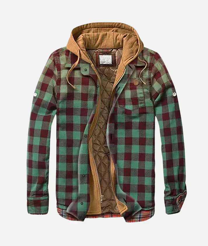 Alex | Chaqueta patchwork de cuadros