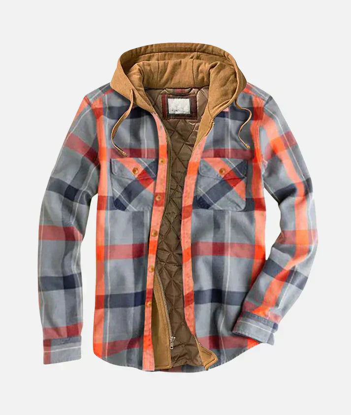 Alex | Chaqueta patchwork de cuadros