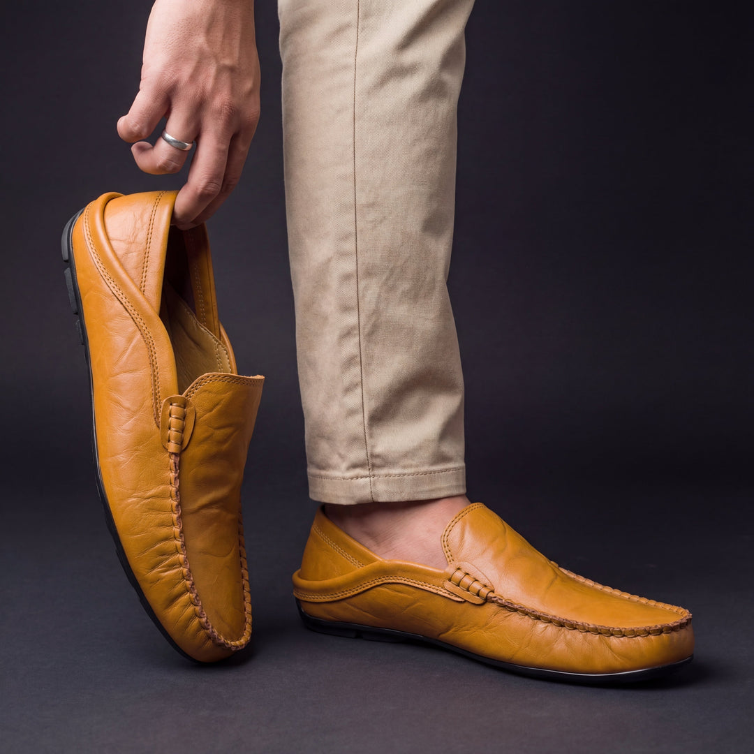 Mateo | Mocasines Elegantes Sin Cordones