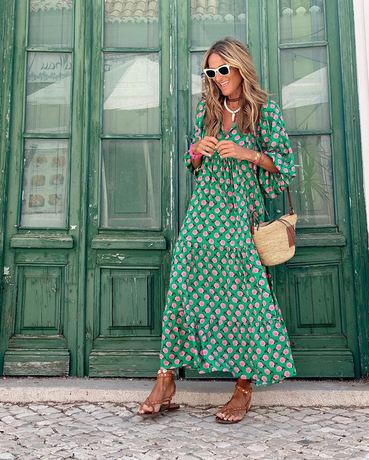 Paula | Vestido Largo Boho