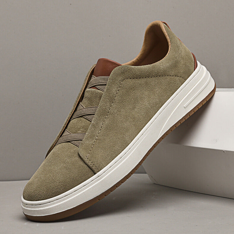 Lupo Zapatillas informales de piel de vacuno