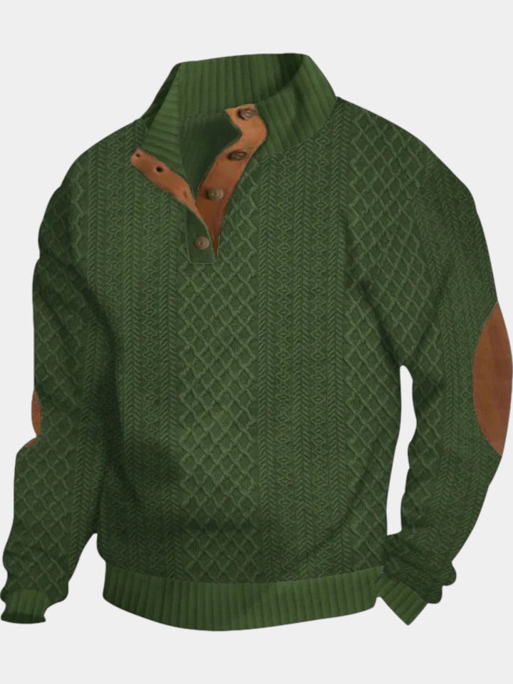 Javier | Suéter Retro de Confort Clásico